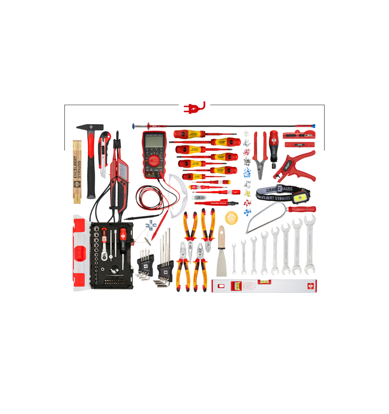 Gereedschapskoffers: Gereedschapsset Elektro professional