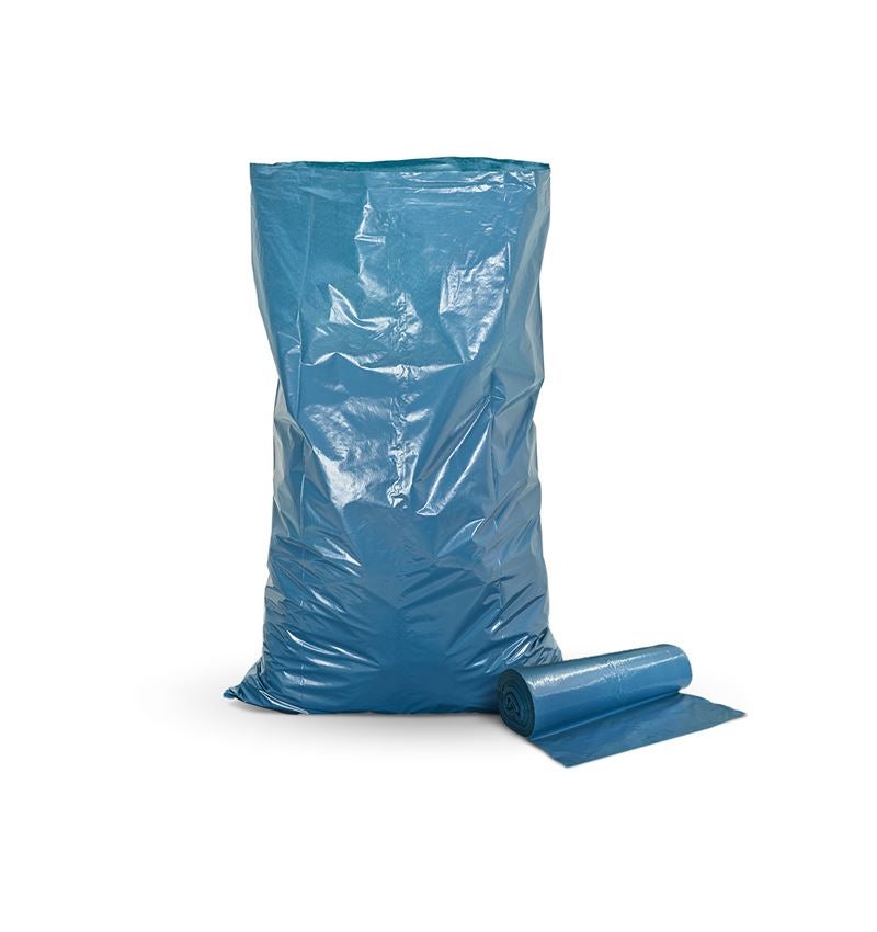 Vuilniszakken | Afvalverwijdering: 25x Afvalzak, 120l, 60 mμ + blauw