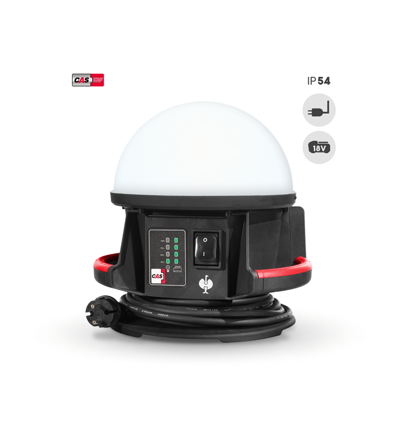 Lampen | verlichting: 18,0 V accu-ball Light Hybrid