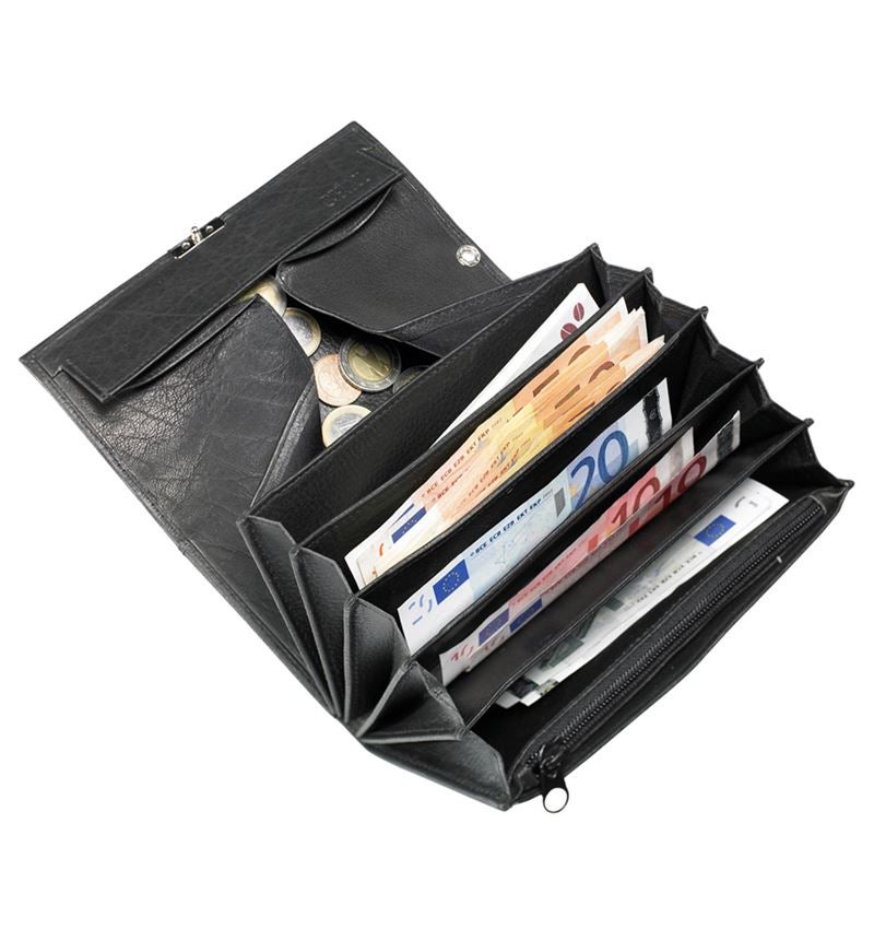 Accessoires: Kelnergeldbeurs met kijkvenster + zwart