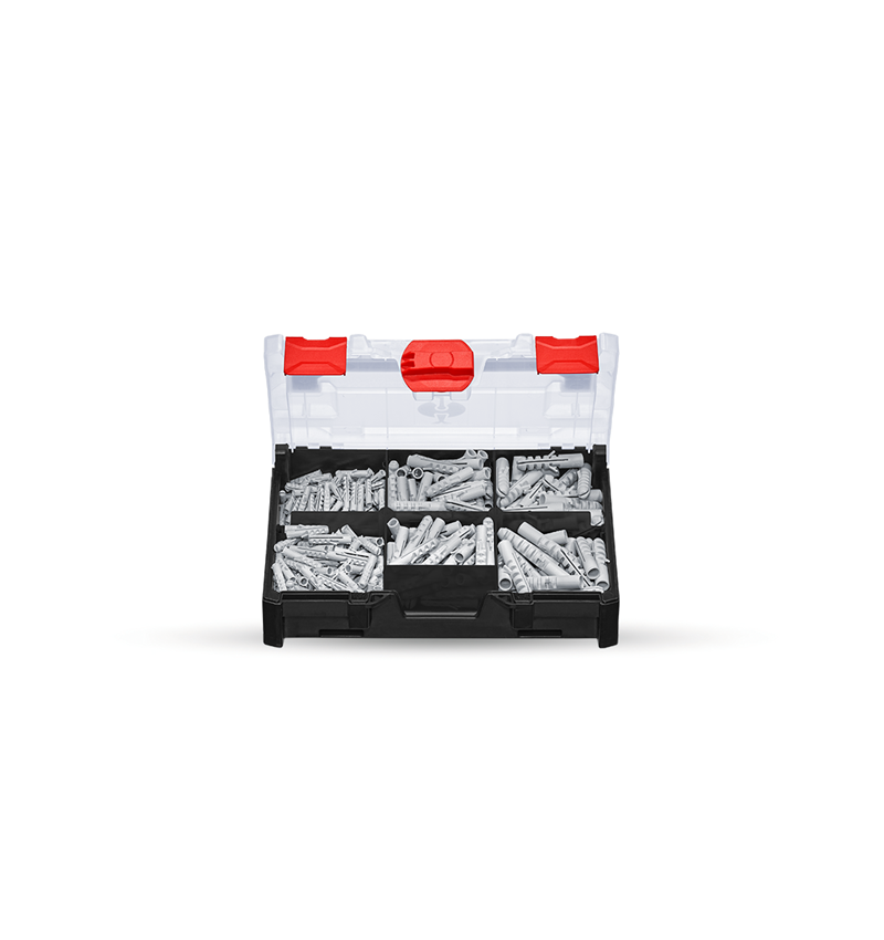 Pluggen: Spreidpluggen assortiment FD in STRAUSSbox mini