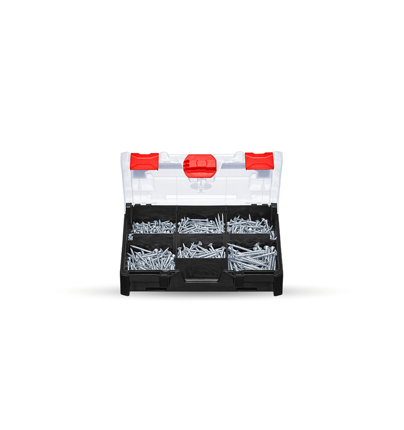 Schroeven: Assortiment universele schroeven plus, vz in STbox