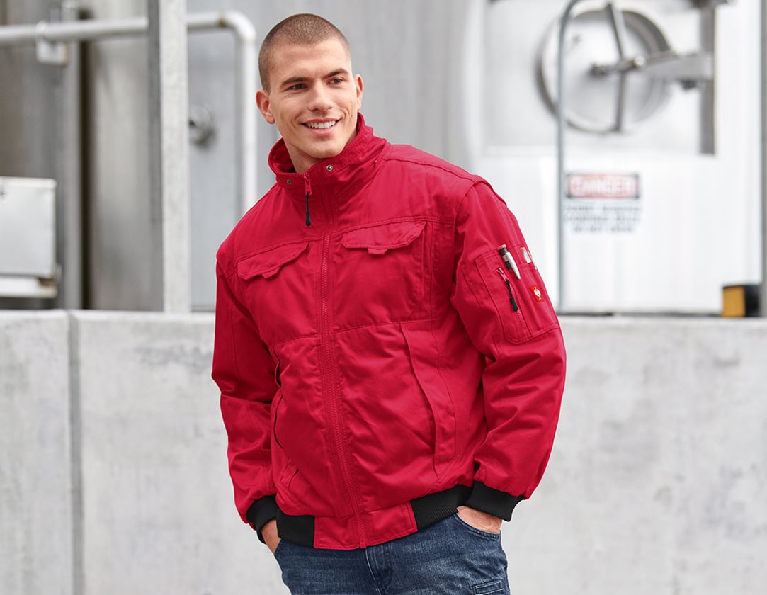 Werkjassen: Pilotjack Atlanta II + rood