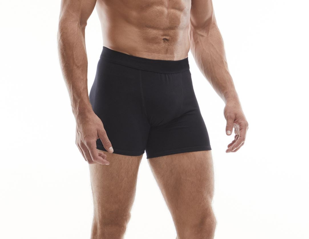 Ondergoed | Thermokleding: Boxer Active + zwart