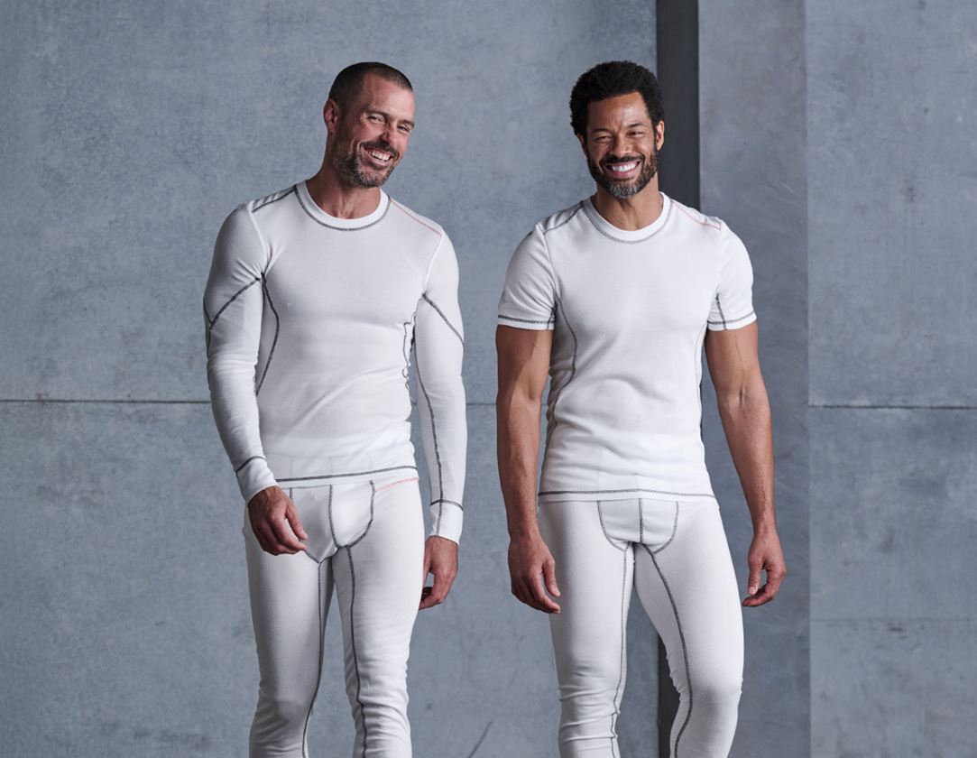 Ondergoed | Thermokleding: e.s. Functionele t-shirt basis-light + wit 2