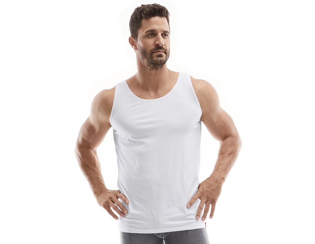 Ondergoed | Thermokleding: e.s. modal athletic shirt + wit