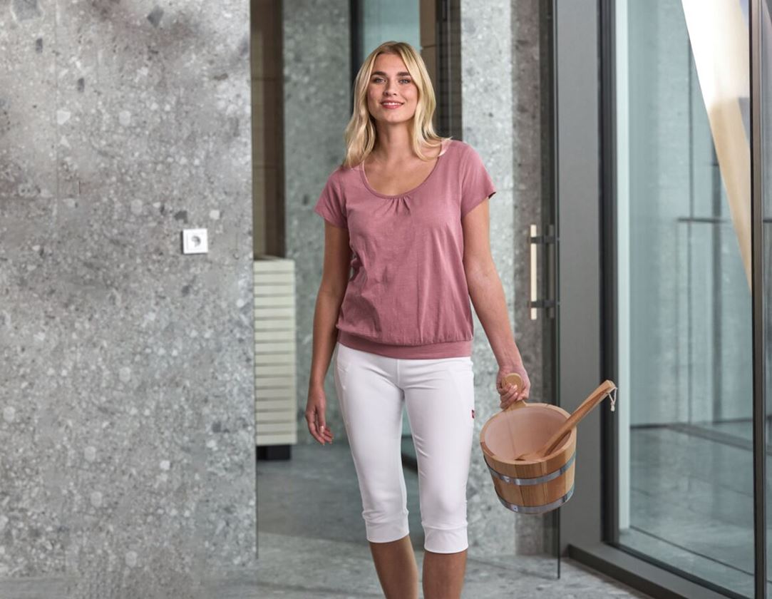 Werkbroeken: e.s. 3/4 Beroeps jazzpant + wit 1