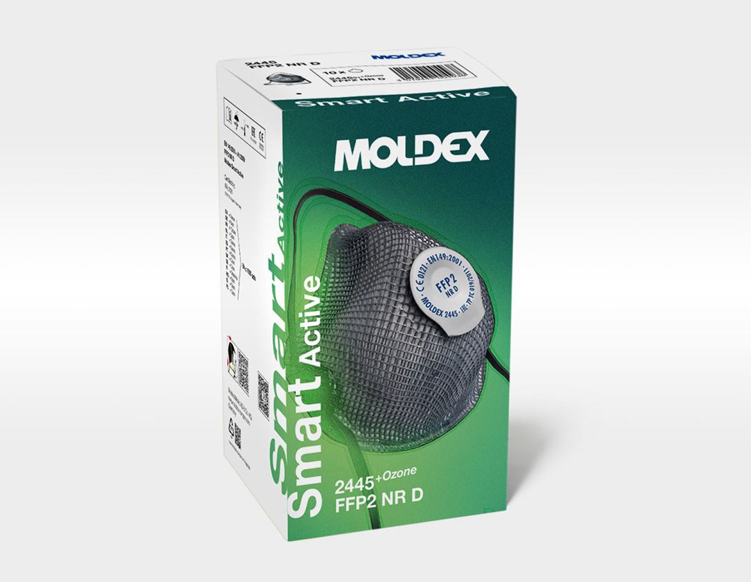 Adem-beschermings-maskers: Moldex Adembeschermingsmasker 2445 FFP2 NR D