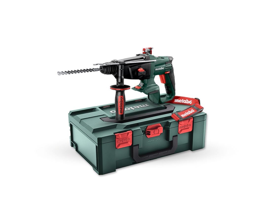 Elektrische gereedschappen: Metabo 18,0V accu-combihamer KHA in metaBox 165L