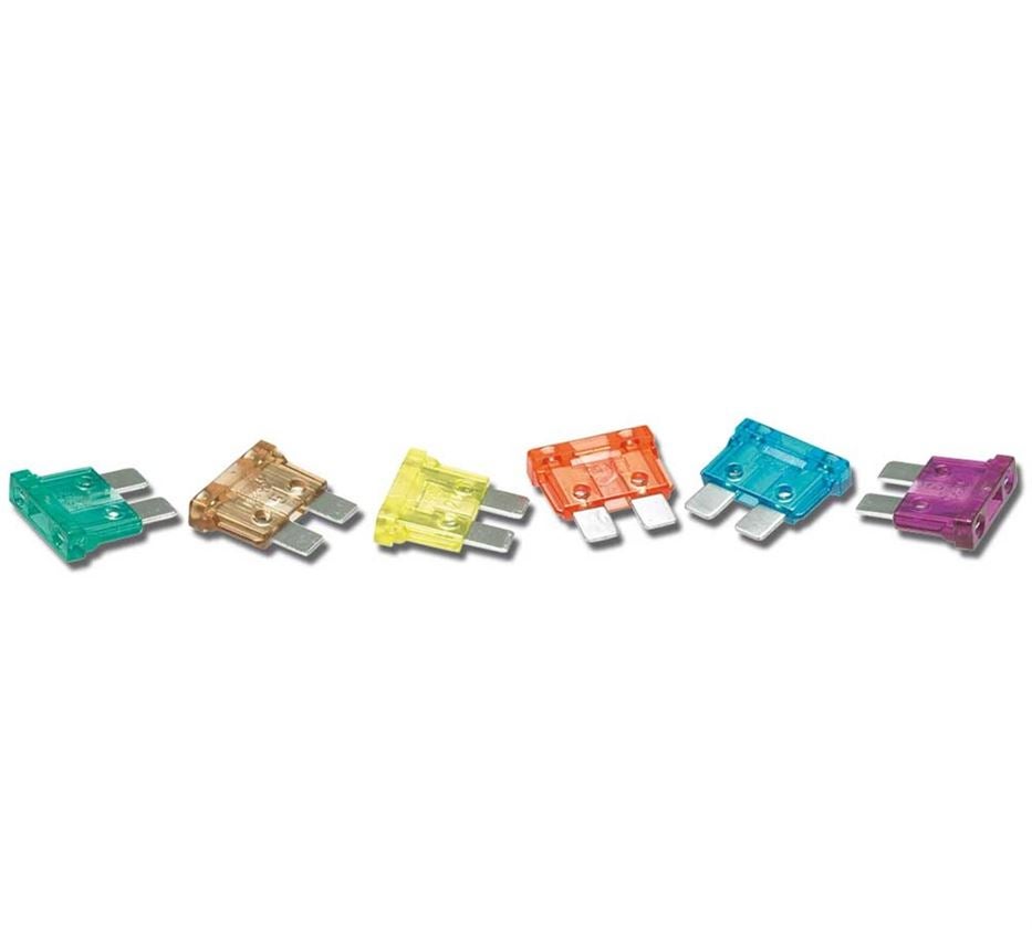 Assortiment kleine onderdelen: Autozekeringen, assortiment