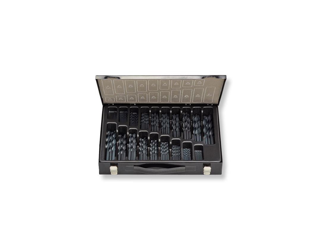 Boor: e.s. HSS-R metaal-spiraalboor-set eco 4