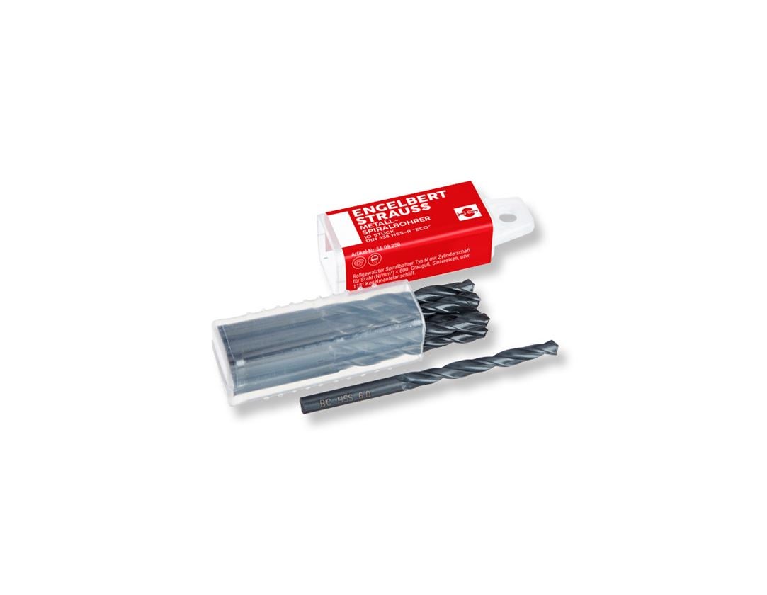 Boor: e.s. HSS-R metaal-spiraalboor eco 1