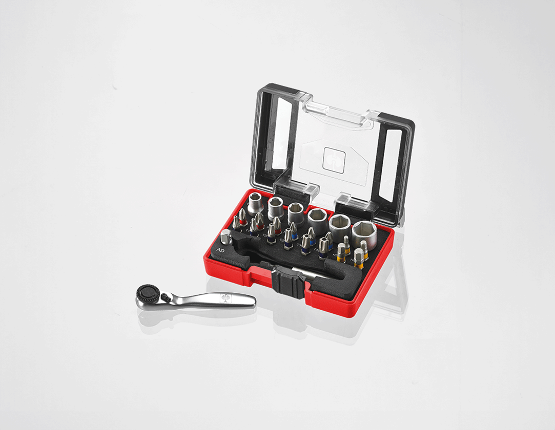 Bits: e.s. Bitbox Color met mini-ratel