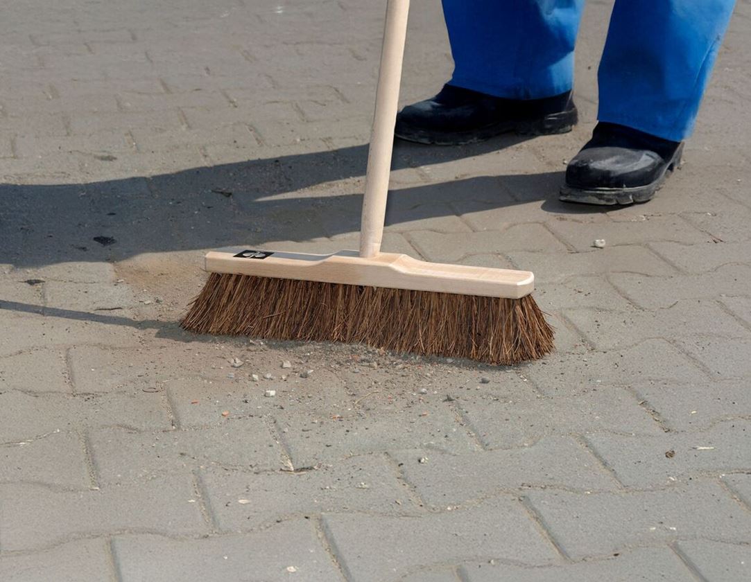 Bezems | Borstels | Schrobbers: Zaalveger Bassine m. steelgat