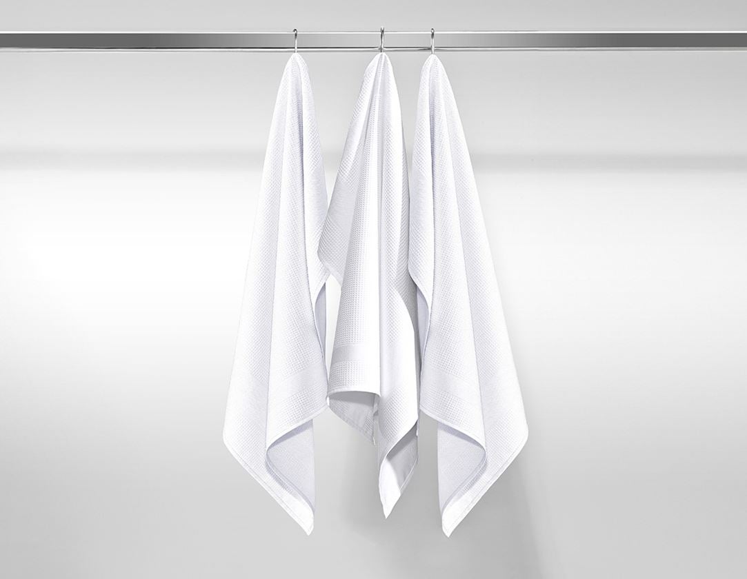 Doeken: Theedoek Microvezel, per 3 stuks verpakt + wit