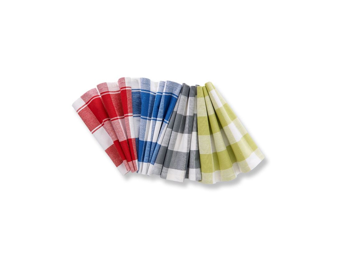 Doeken: Theedoeken Color, per 3 verpakt + grijs 2