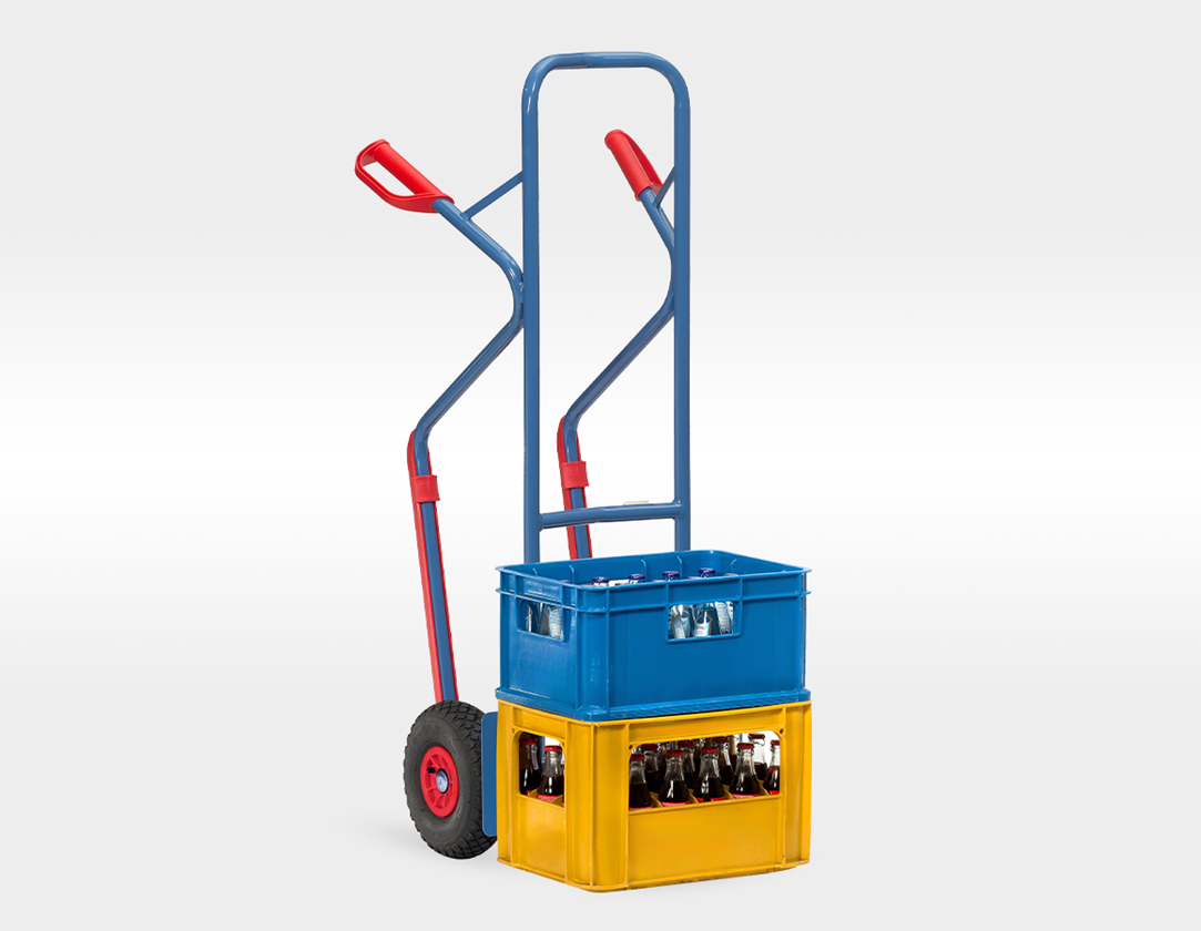 Wagens: Steekwagen van stalen buizen, 300 kg