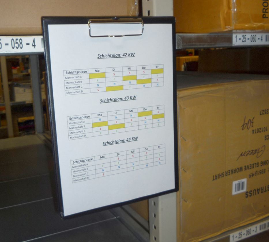 Organisatie: Maul klembord Economy + zwart 1