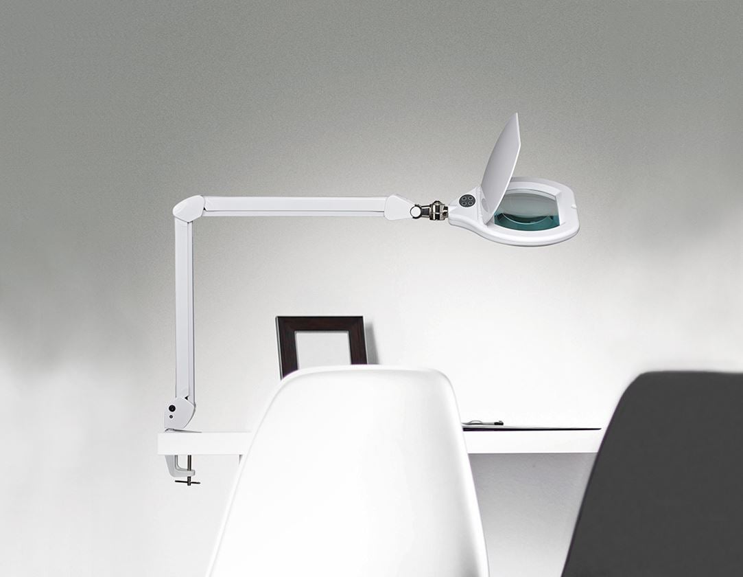 Lampen | verlichting: MAUL LED-loeplamp crystal, dimbaar