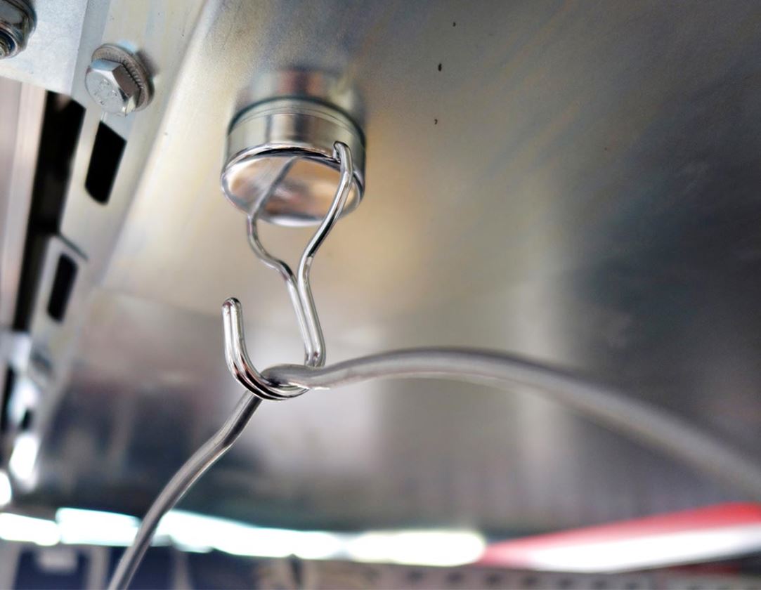 Kleine onderdelen: Neodymium-magneet met carrousel-haak 3