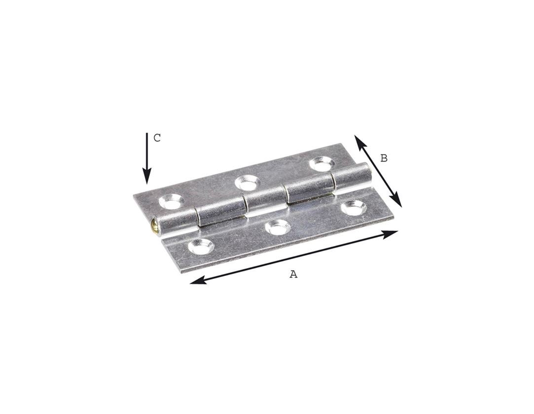 Verbindingselementen: Scharnier DIN 7954 A