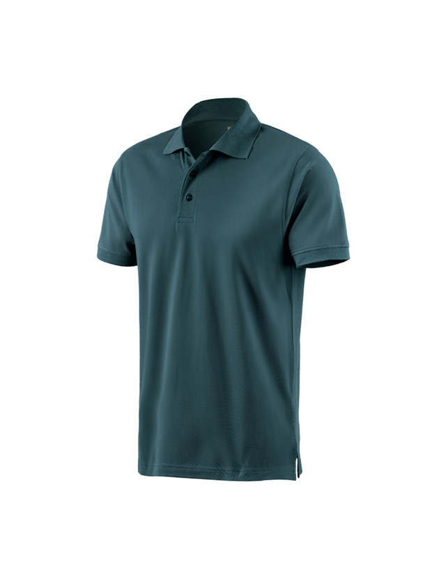 Bovenkleding: e.s. Polo-Shirt cotton + zeeblauw 1