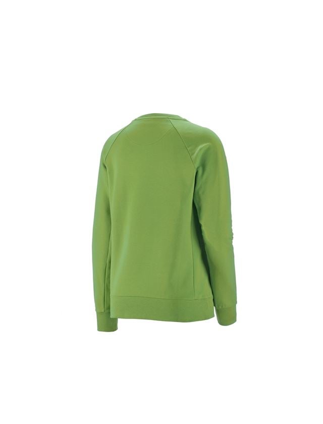 Bovenkleding: e.s. Sweatshirt cotton stretch, dames + zeegroen 4