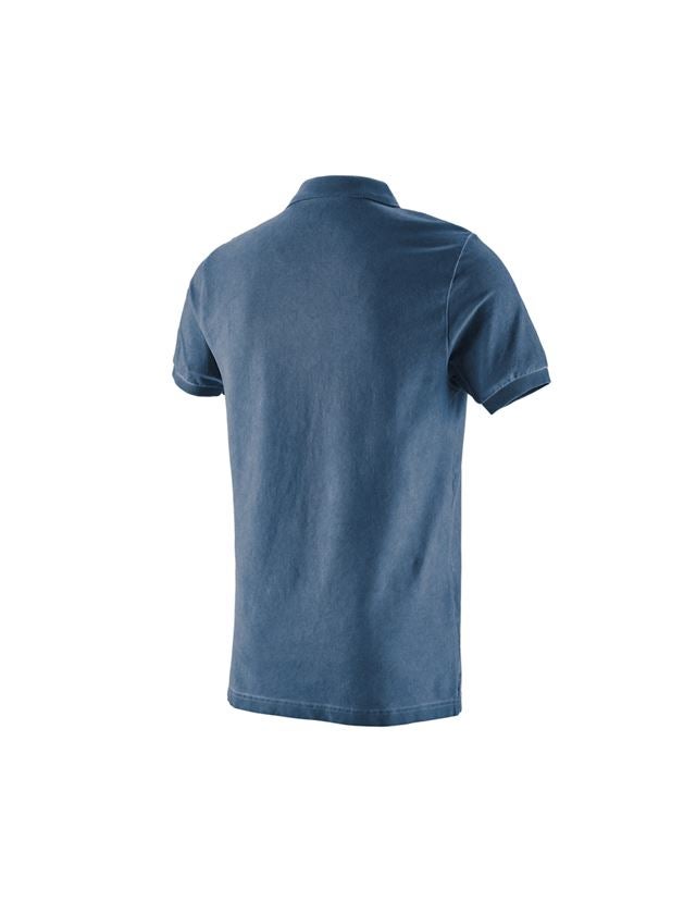 Onderwerpen: e.s. Polo-Shirt vintage cotton stretch + antiek blauw vintage 5