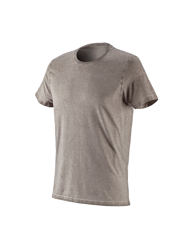 Bovenkleding: e.s. T-Shirt vintage cotton stretch + taupe vintage 3