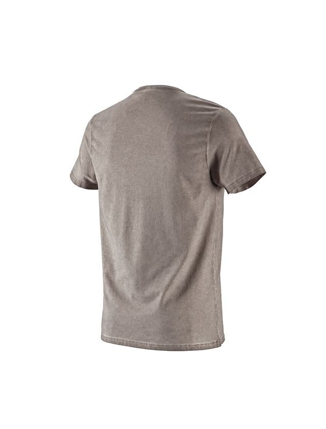 Bovenkleding: e.s. T-Shirt vintage cotton stretch + taupe vintage 4