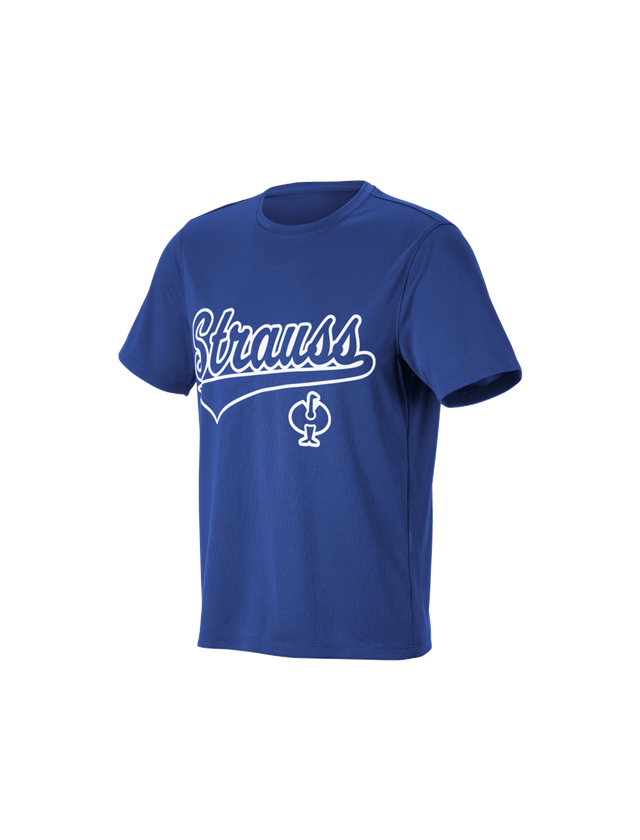 Bovenkleding: e.s. Functionele t-shirt Strauss + korenblauw
