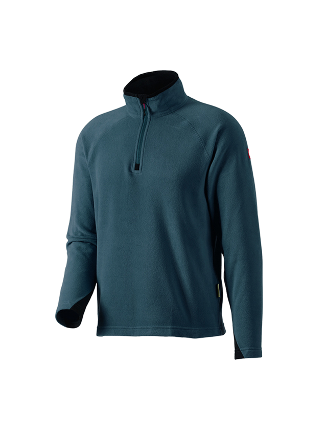 Bovenkleding: Microfleece schipperstrui dryplexx® micro + zeeblauw 2