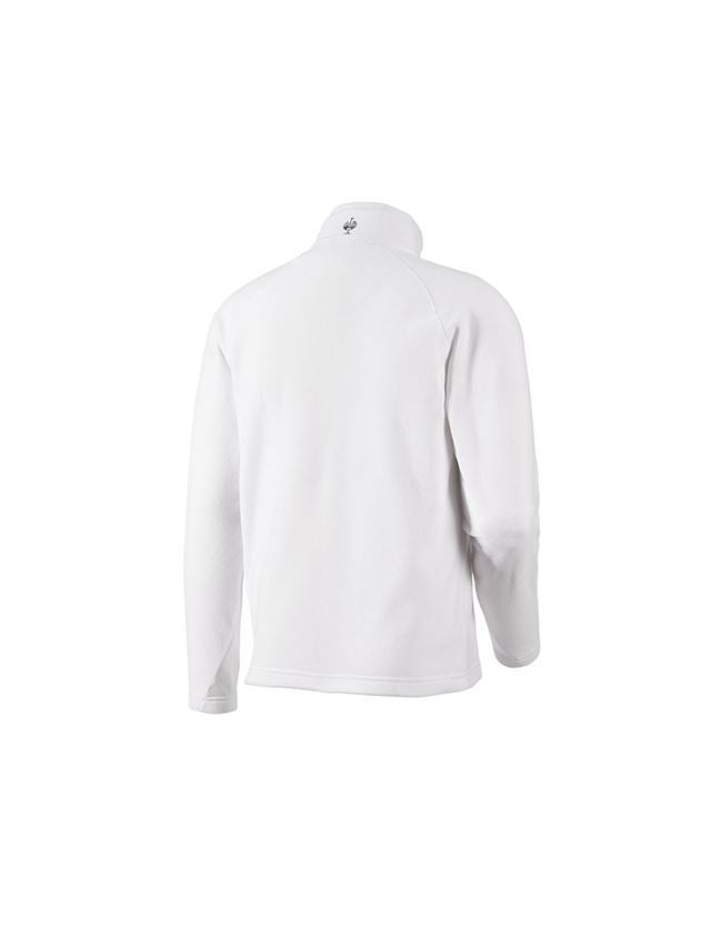 Bovenkleding: Microfleece schipperstrui dryplexx® micro + wit 1