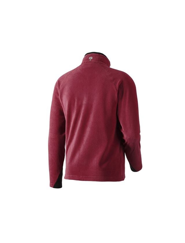 Bovenkleding: Microfleece schipperstrui dryplexx® micro + bordeaux 1