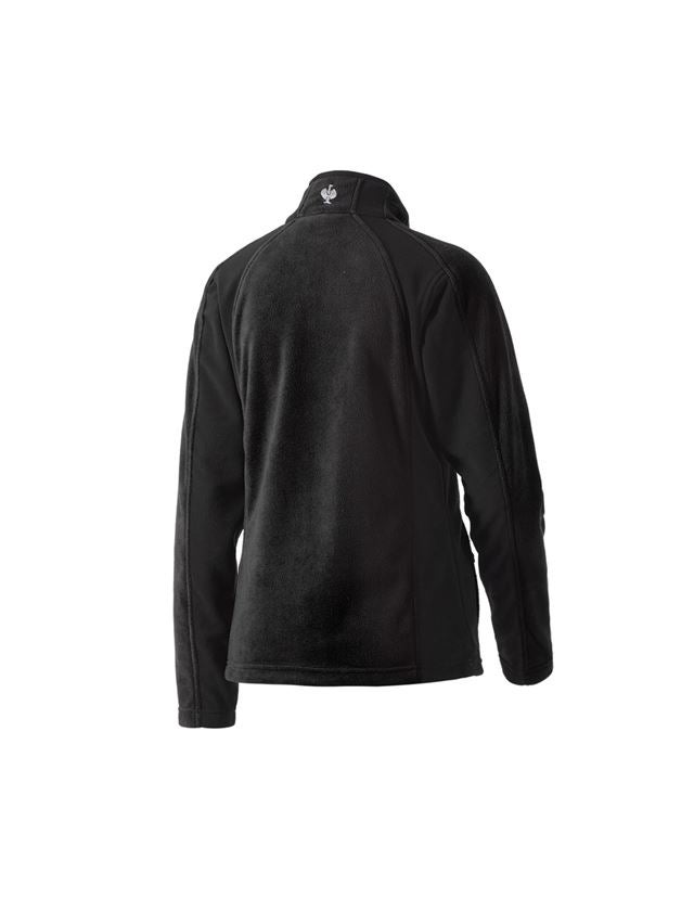 Werkjassen: Dames Microfleece jack dryplexx® micro + zwart 1