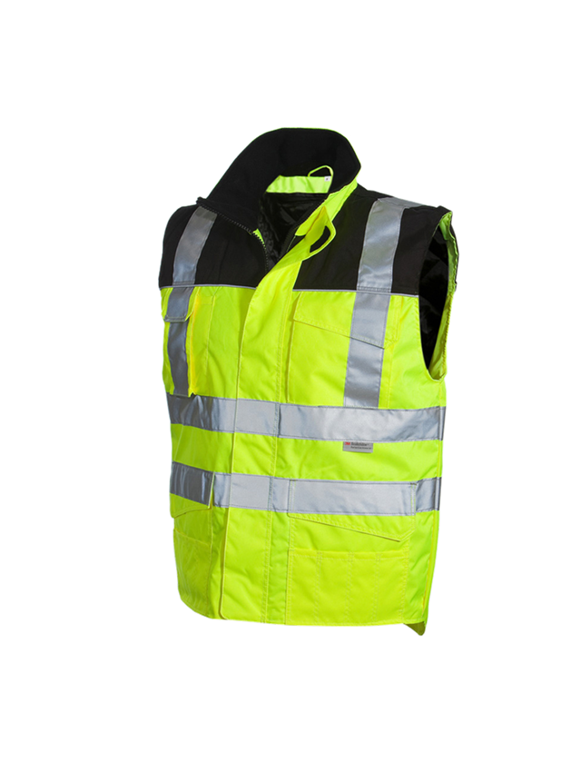 Onderwerpen: Veiligheids-bodywarmer e.s.image + signaalgeel
