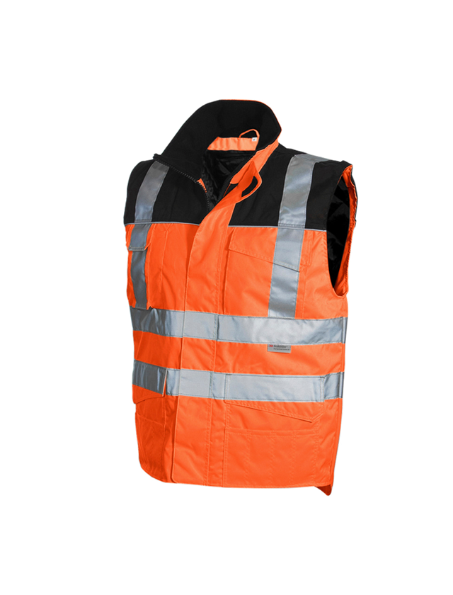 Onderwerpen: Veiligheids-bodywarmer e.s.image + signaaloranje