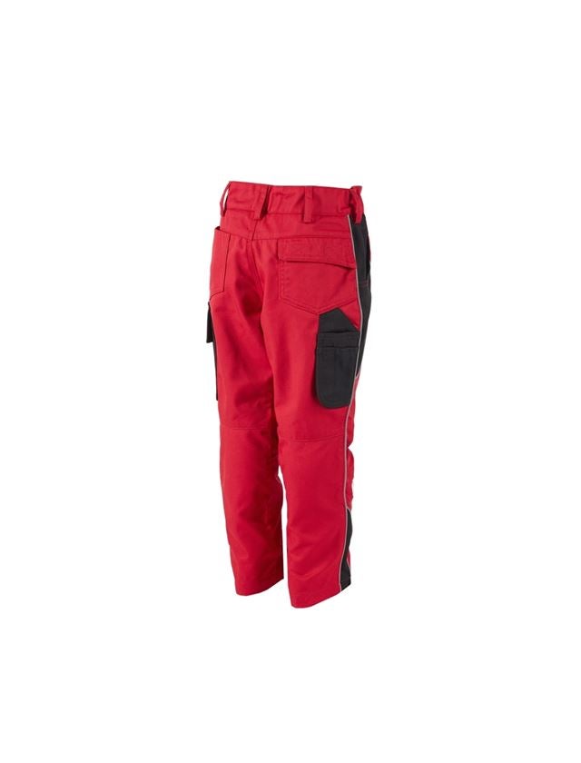 Broeken: Kinderbroek e.s.active + rood/zwart 4