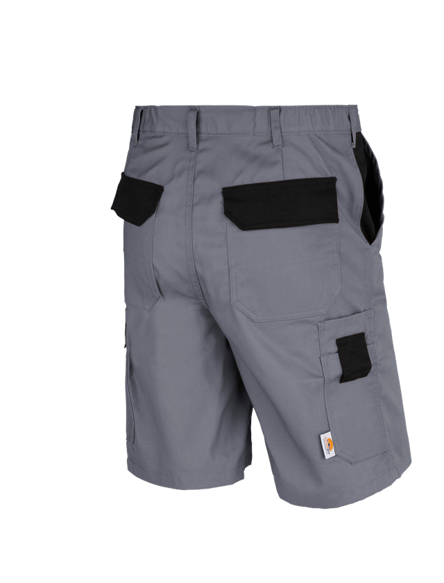 Werkbroeken: STONEKIT Short Odense + grijs/zwart 1