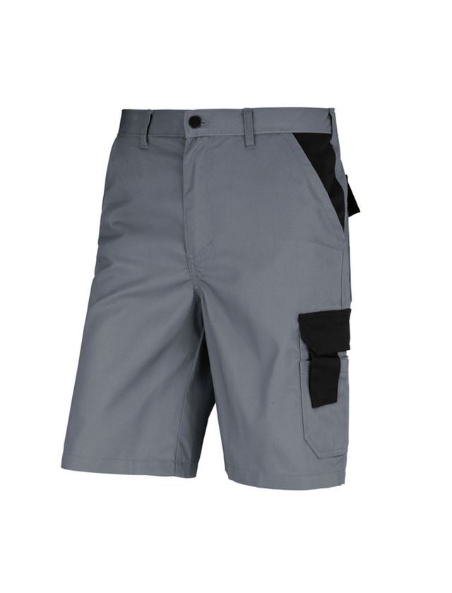 Werkbroeken: STONEKIT Short Odense + grijs/zwart