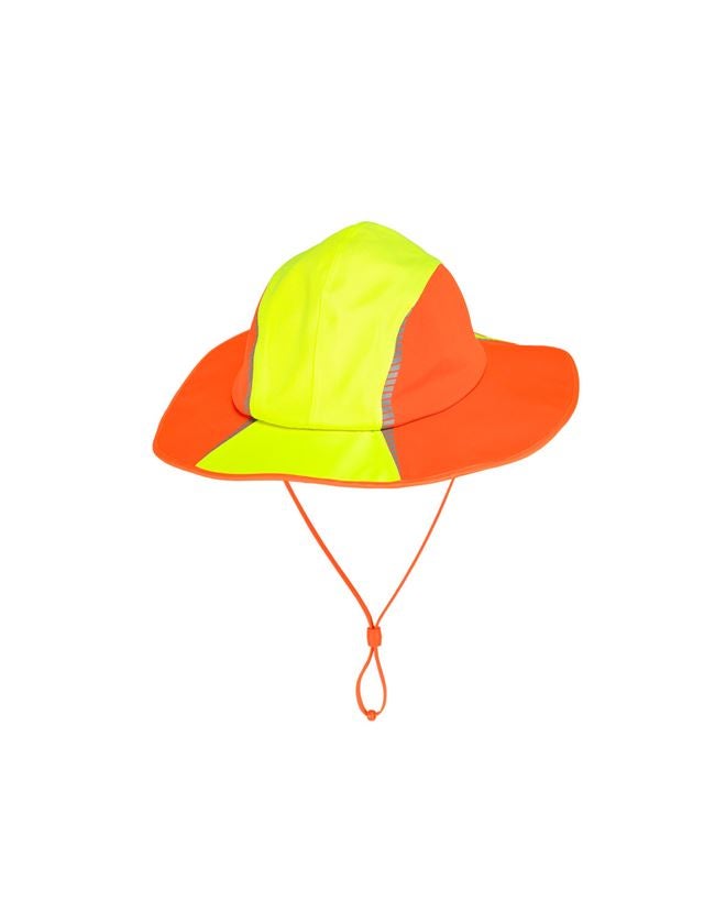 Accessoires: Functioneel regenhoed e.s.motion 2020 + signaalgeel/signaaloranje