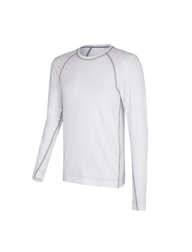 Ondergoed | Thermokleding: e.s. Cotton stretch longsleeve + wit 2