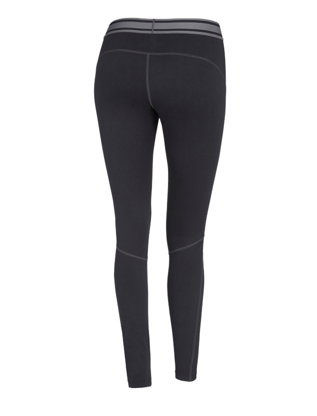 Thermo Ondergoed	: e.s. Long-boxer clima-pro – warm, dames + zwart 1