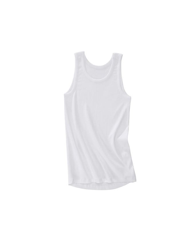 Ondergoed | Thermokleding: e.s. Cotton rib tank-shirt + wit
