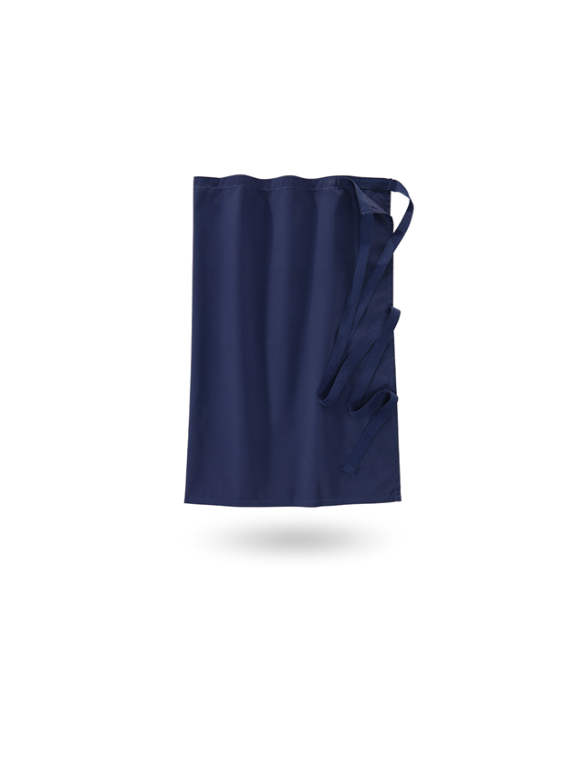 Schorten: Voorbindschorten + donkerblauw