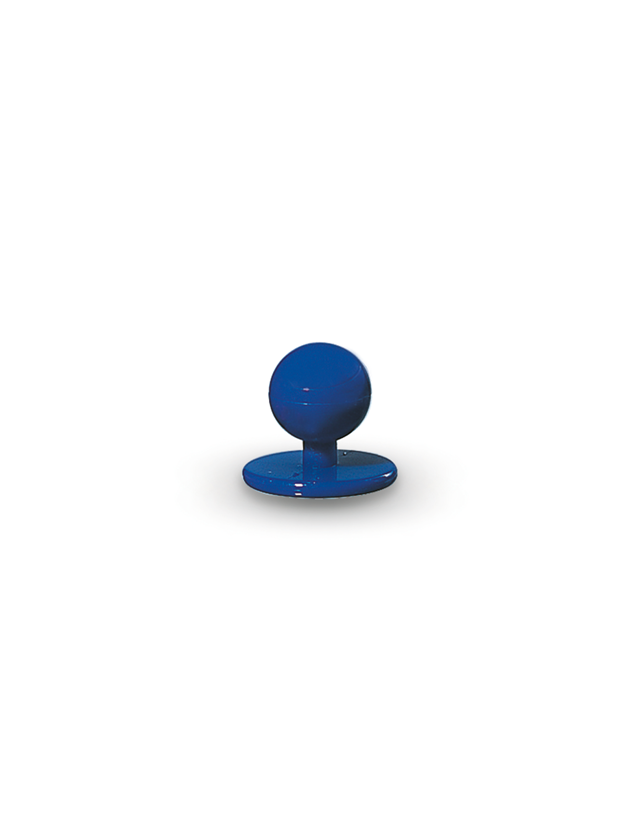 Accessoires: Bolknopen + blauw