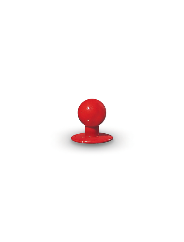 Accessoires: Bolknopen + rood