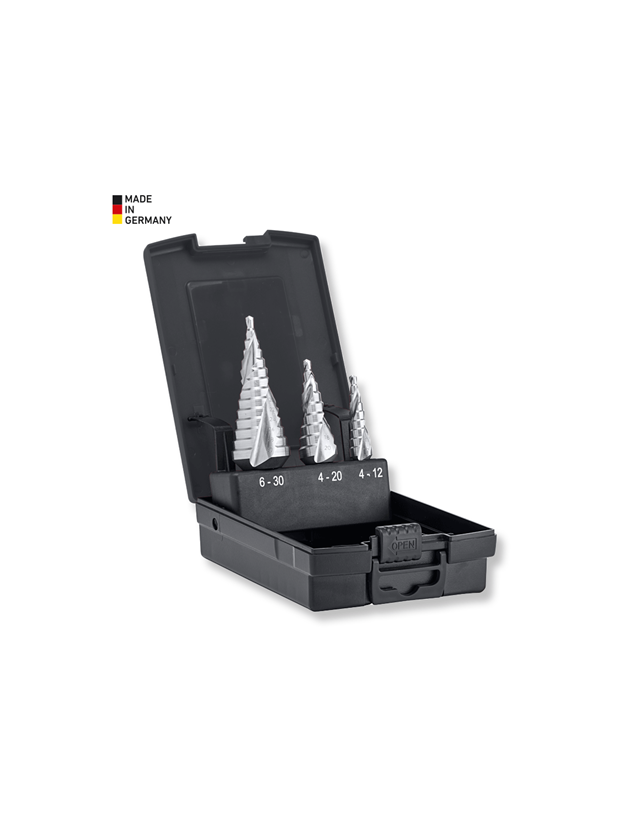 Boor: e.s. Getrapte boor-set HSS-G ultimate