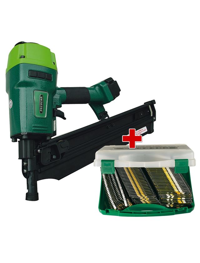 Persluchtgereedschap | toebehoren: Spijkerpistool 7XR-RK90 + Rondkopnagels type RK