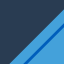 Farbicon, donkerblauw/azuur/korenblauw